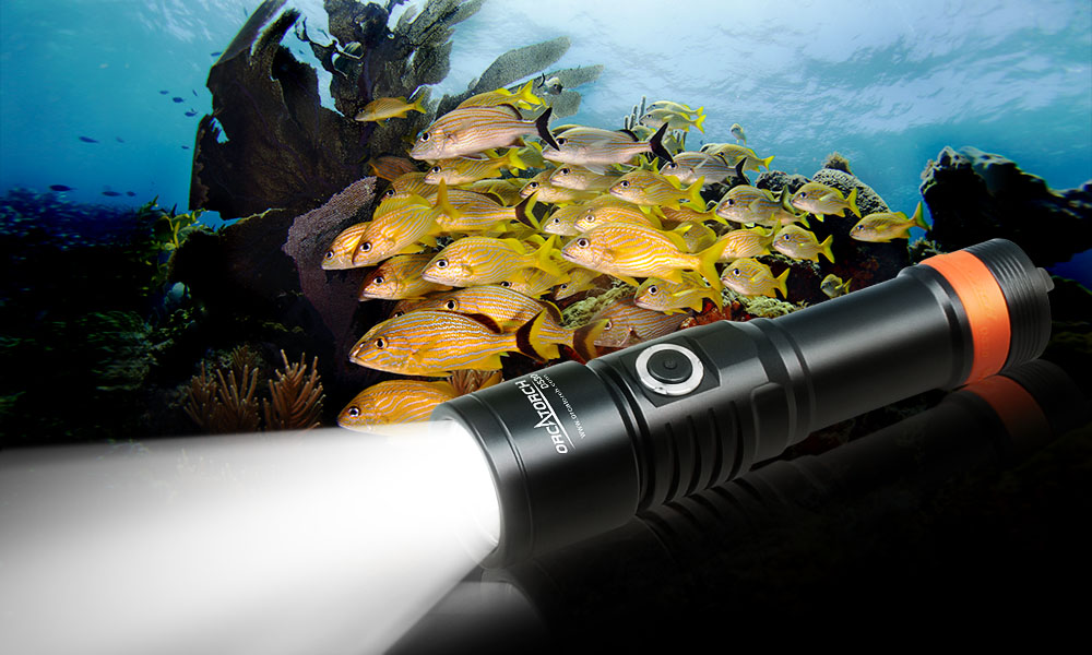 ORCATORCH D530V Max 1200 lumens Underwater Video Light