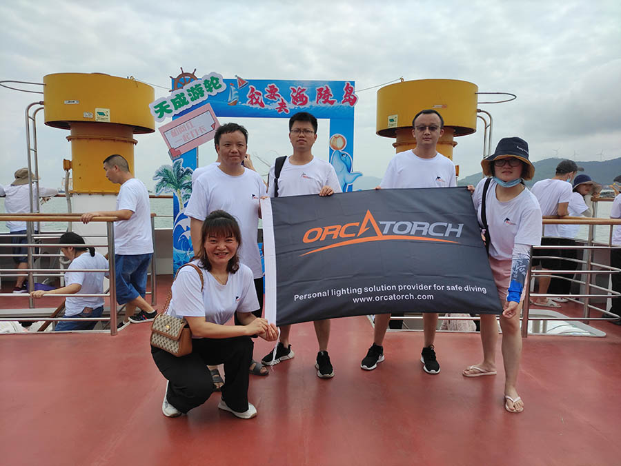 Hailing Island of Yangjiang -OrcaTorch team