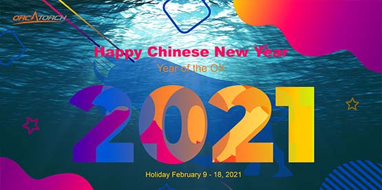 Notice of Chinese New Year Holiday 2021
