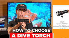 OrcaTorch Facebook Live#1 / How To Choose A Dive Torch 
