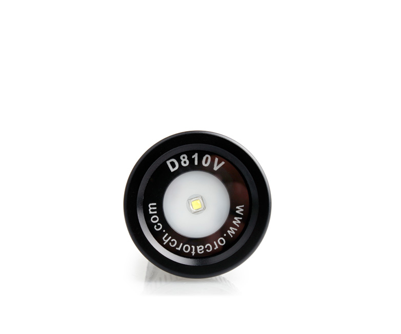 OrcaTorch D810V 950 lumens Cree XM-L2(U2) LED