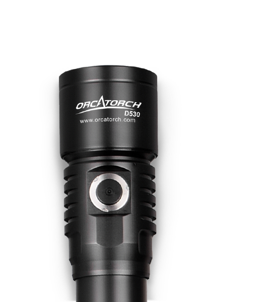 OrcaTorch D530 dive light Titanium Alloy Side Button Switch 