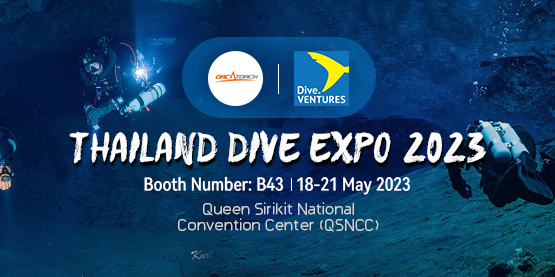 OrcaTorch and Dive Ventures Thailand Dive Expo 2023