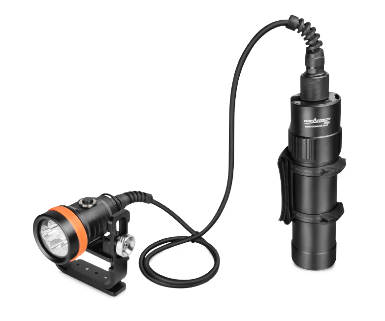 OrcaTorch D630 canister dive light