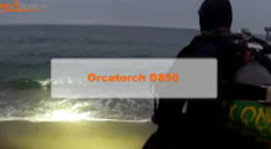 OrcaTorch D850 2500 Lumens Portable Dive Light