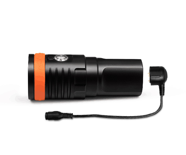 OrcaTorch D910V High CRI with 5000 Lumens uv dive torch