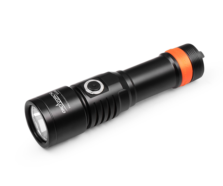 max 1300 lumens dive torch OrcaTorch D530